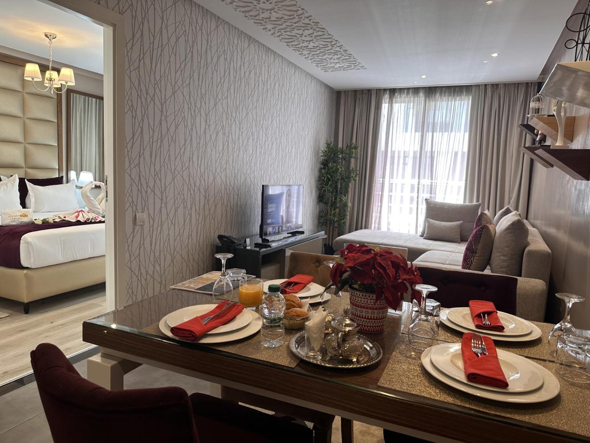 Rent-Inn Suites Hotel Rabat Buitenkant foto